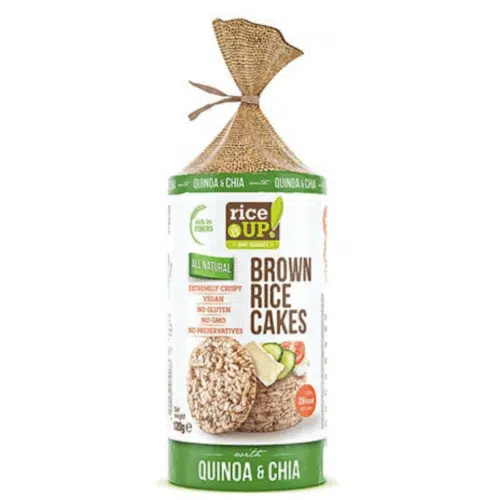 Rice Up Brown Rice Cakes With Quinoa Chia 120gm
