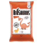 بايوسورس - سناك الذرة العضوي مع الكاتشب 50 جرام