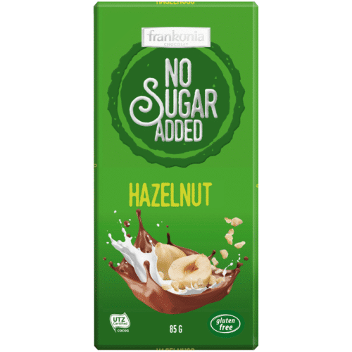 Frankonia Milk Chocolate With Hazelnuts, Sweetener Maltitol & Fibre Inulin 85gm