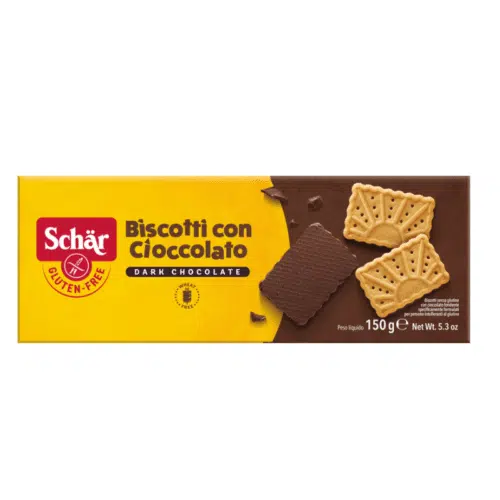 Schär Gluten Free Biscotto Con Cioccolato 150gm