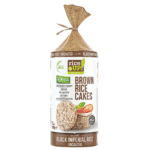 رايس أب - كعك الأرز البني غير مملح 120 جرام