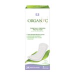 100% Organic Cotton Flat Panty Liners Light Flow  - 24 Pcs