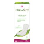 100% Organic Cotton Flat Panty Liners Maxi - 20 Pcs