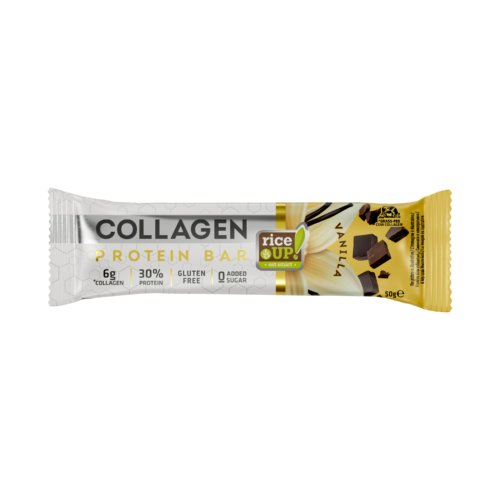 RiceUP! Collagen Protein bar Choco Vanilla 50g