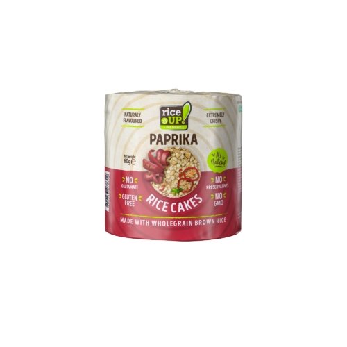 Rice Up POPPED Wholegrain Brown Rice Cakes with Oregano